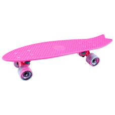 Скейтборд пластиковый Tech Team Fishboard 23 Pink